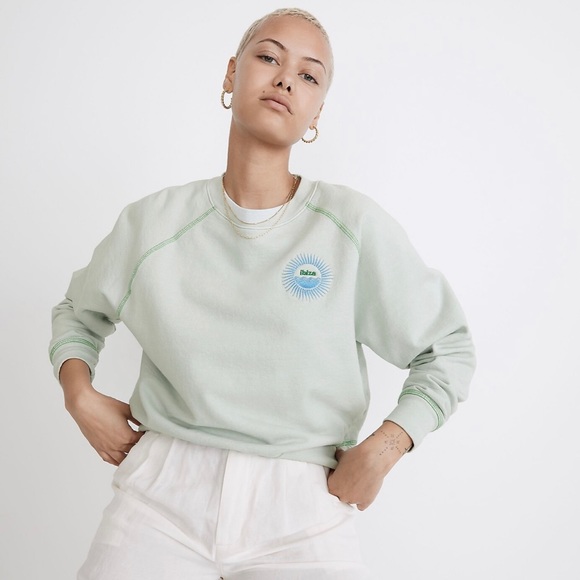 Madewell x Made Some Souvenirs Ibiza Tourist Sweatshirt - Picture 2 of 7